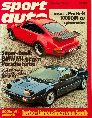Deckblatt Sport Auto (03/1979)